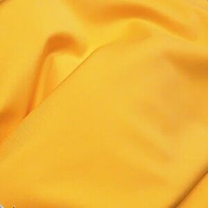 New Marigold Yellow Spandex Fabric by yard 60" wide 4 way stretch Smooth hand